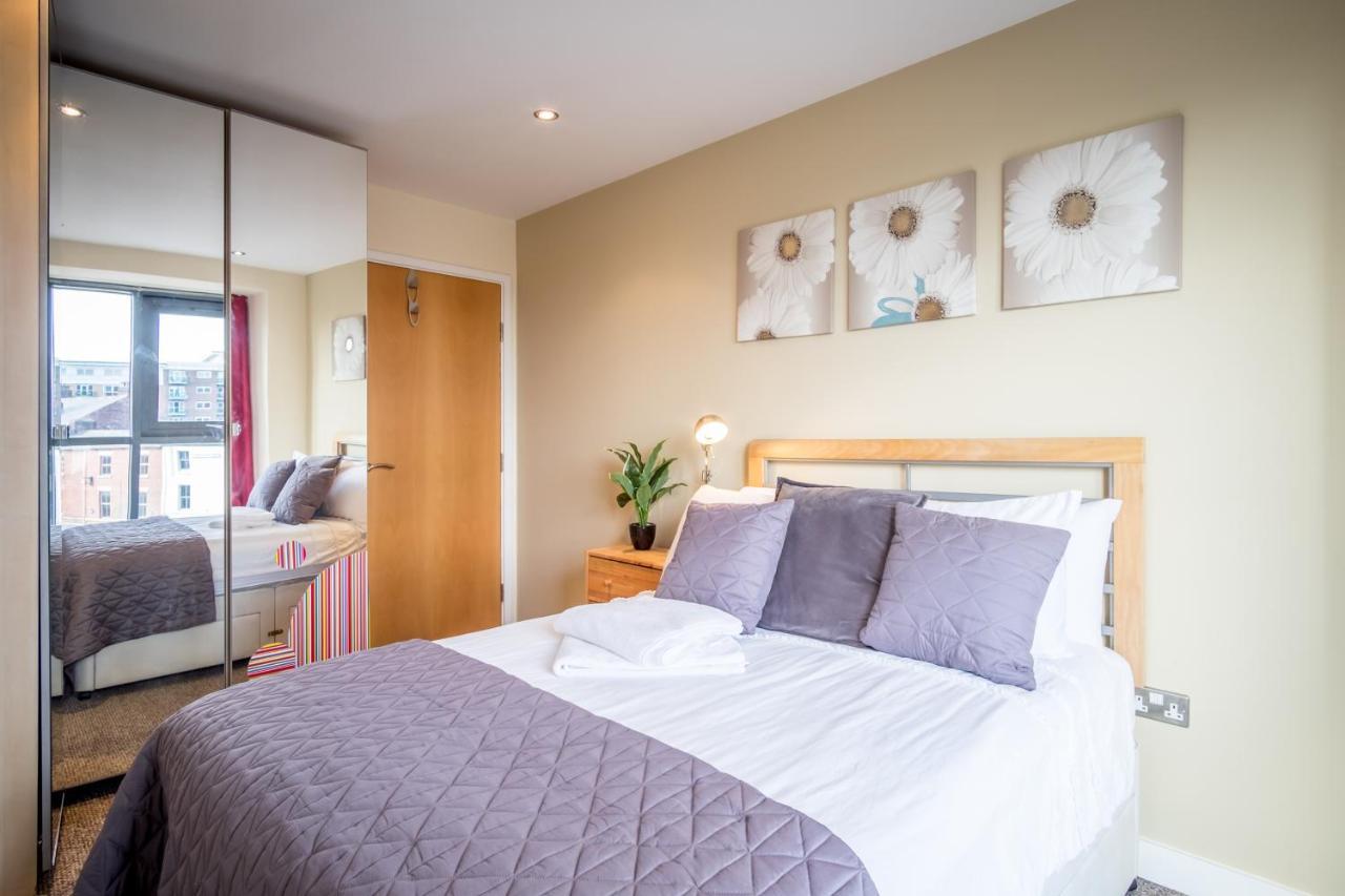 City One Bedroom Apartment With Juliet Balcony In West One - Parking Possible シェフィールド エクステリア 写真